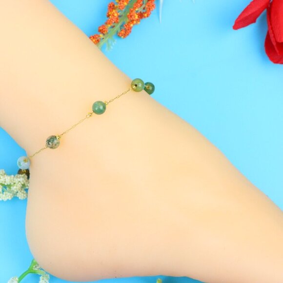 Elegant Handmade Anklet – Perfect for Women & Girls | Ideal Gift Option, DYC1637 - Picture 6 of 9